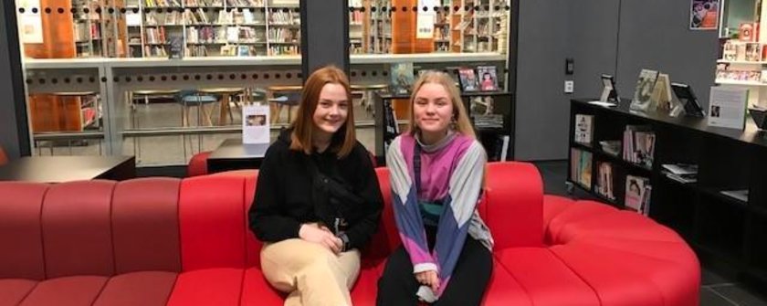 Biblioteket Storhamar vgs - Klikk for stort bilde